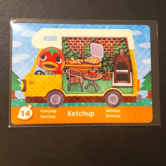 Nintendo Other Ketchup 4 Amiibo Rv Card Animal Crossing